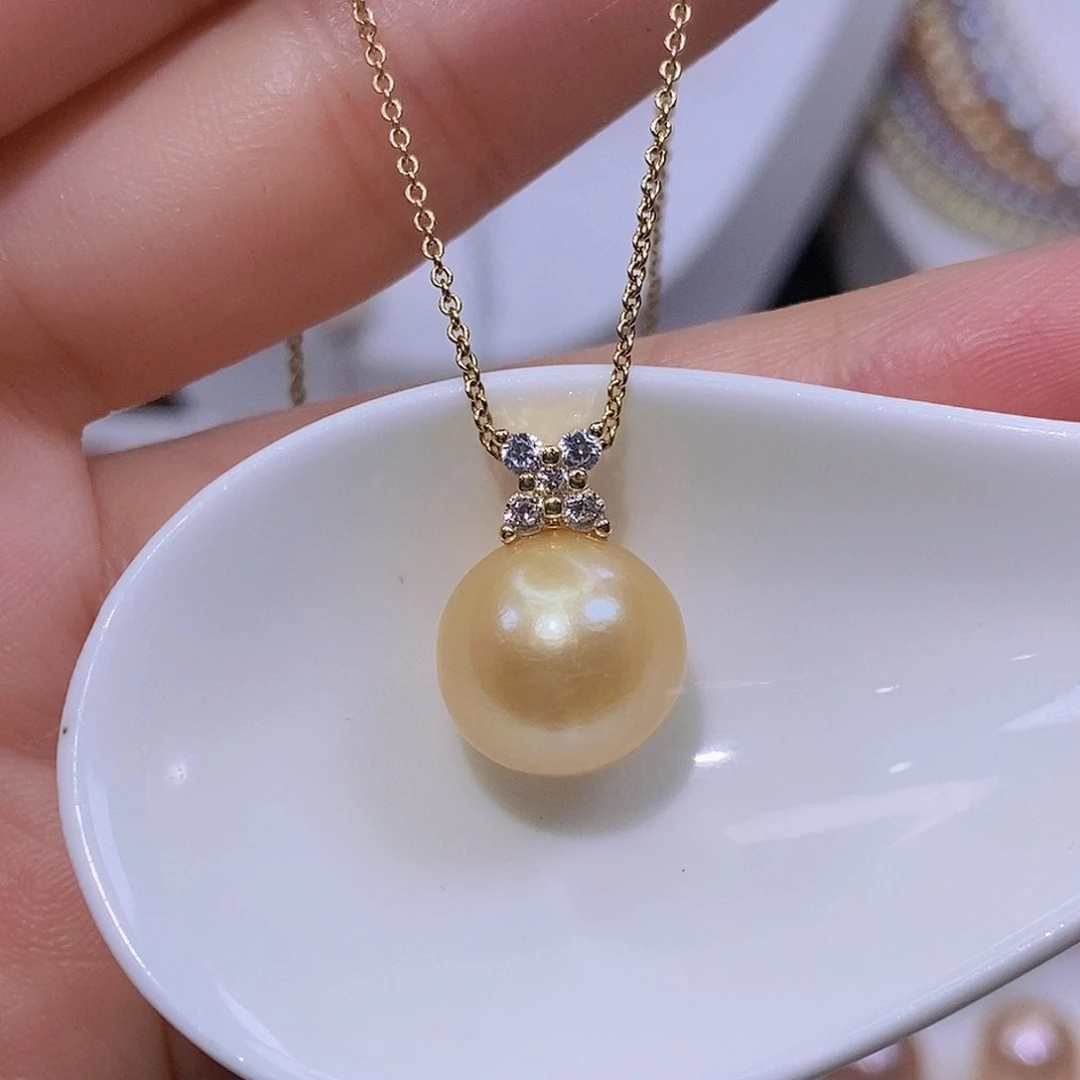 淡水珍珠合金颈饰