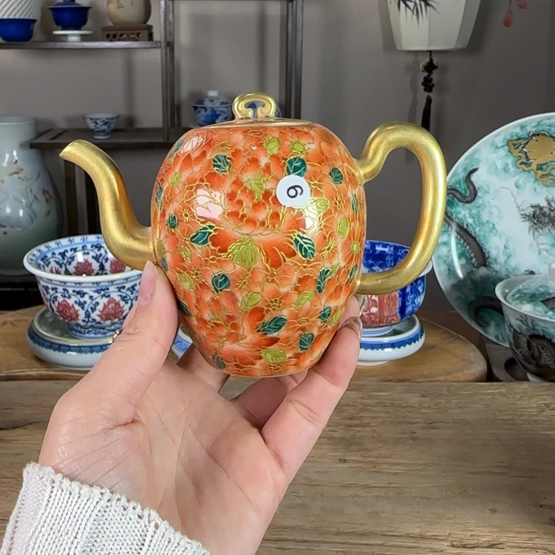 杯景德镇陶瓷柴烧多人