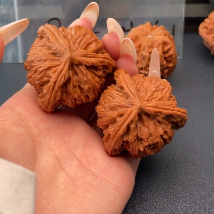 手***4吊坠文玩核桃白狮子