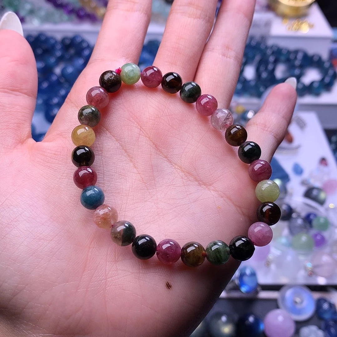 水晶手链未镶嵌多样性