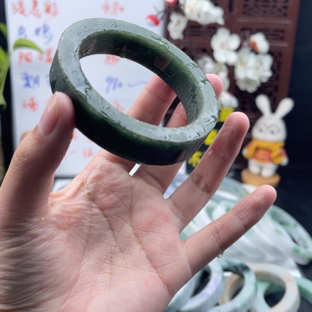 定制翡翠未镶嵌正圈