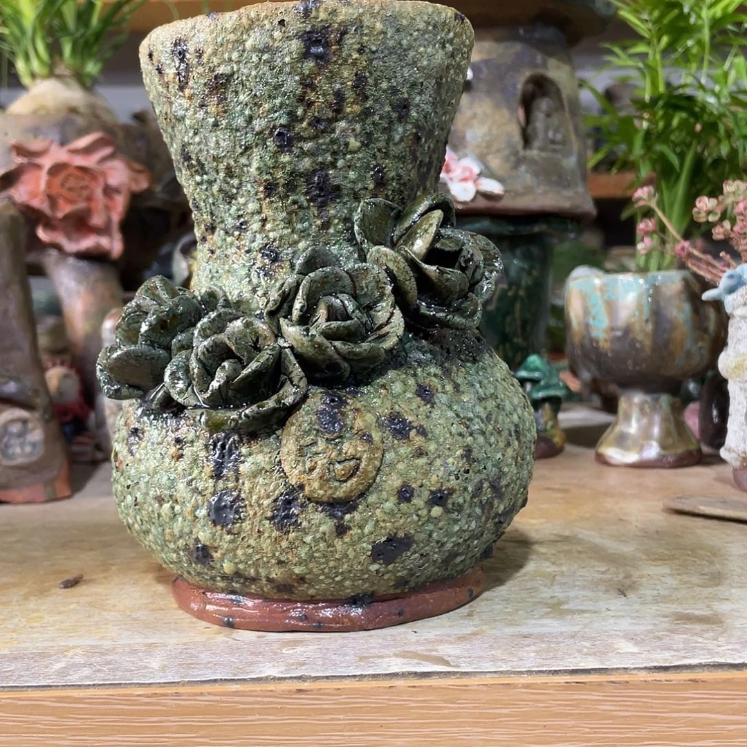 特价福利手工粗陶花盆