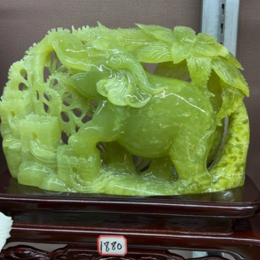 【闪购商品】玉家居摆件走向成功
