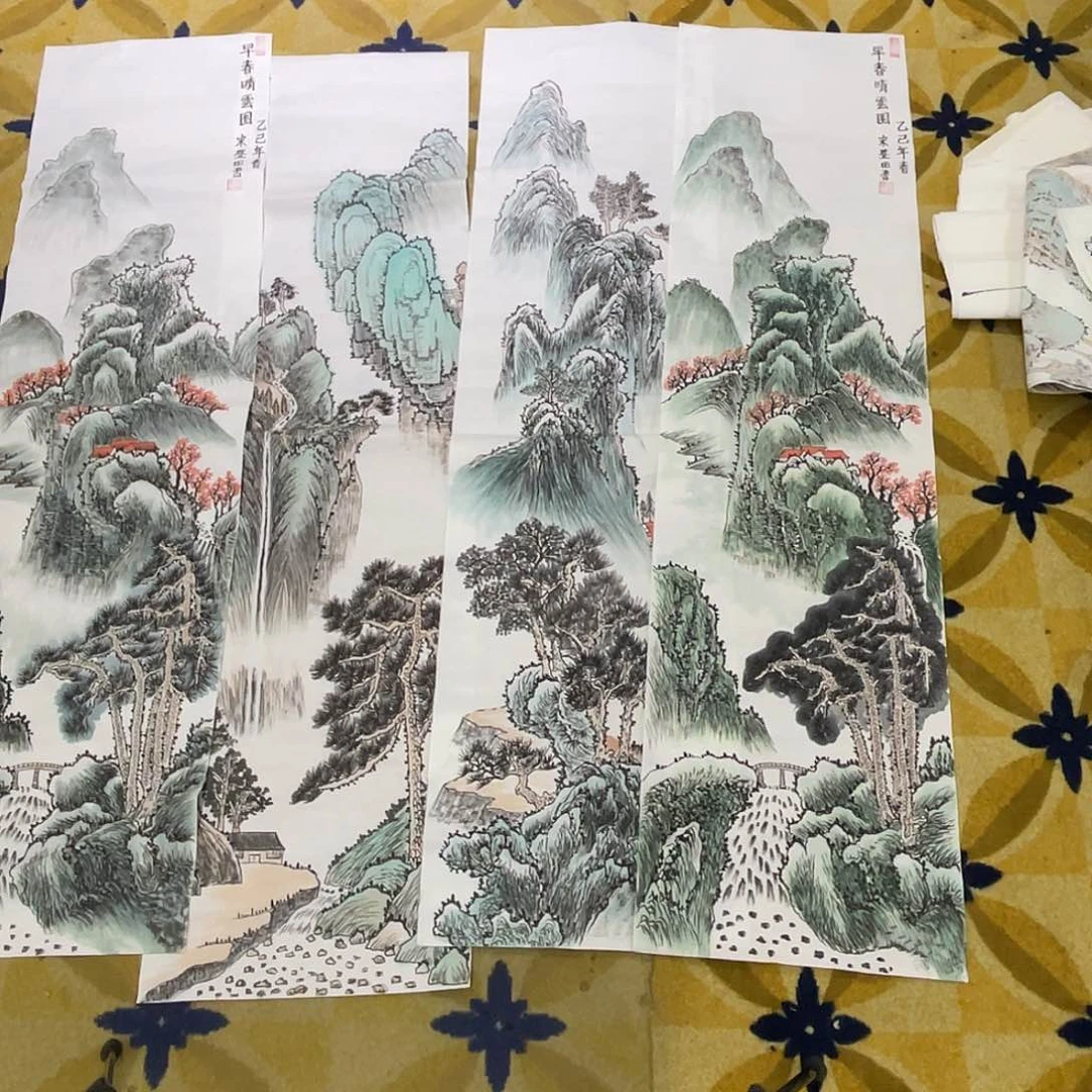 国画丁*洺绘画作品老师333333