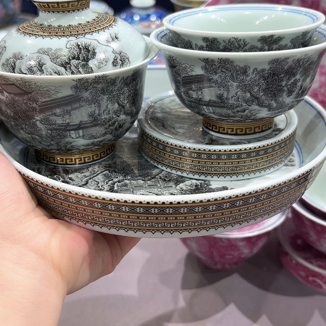 瓷片景德镇瓷器精品展示