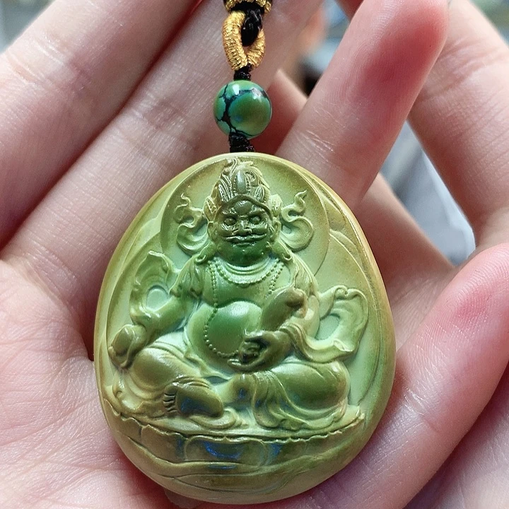 未镶嵌绿松石珠宝奇石风***影