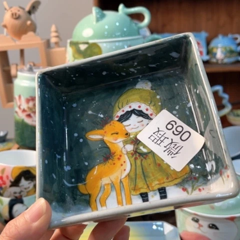 炉景德镇釉下手绘陶瓷