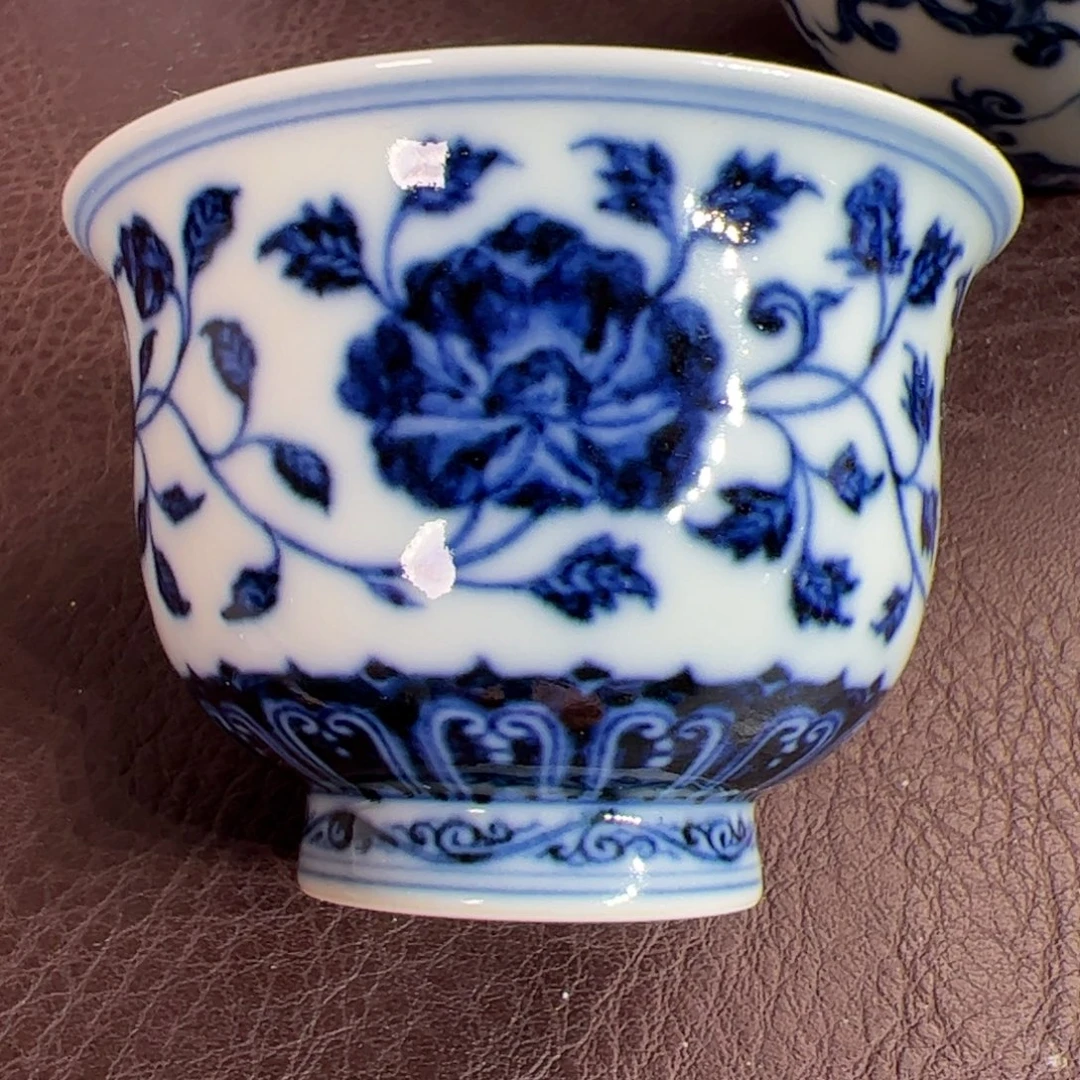 仿明永宣四季花杯子