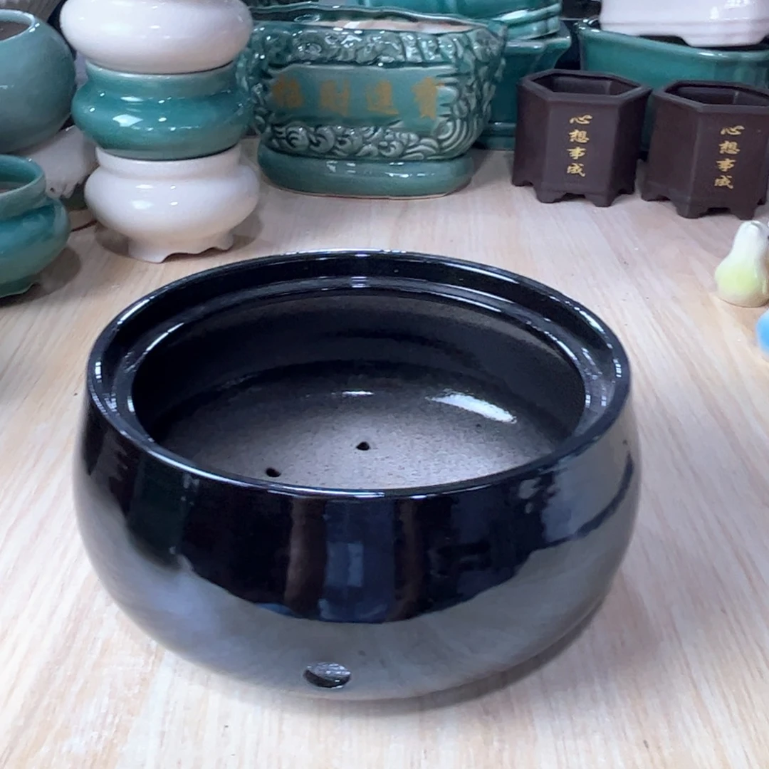 口径   17*8.5陶瓷绿植多肉微瑕花盆