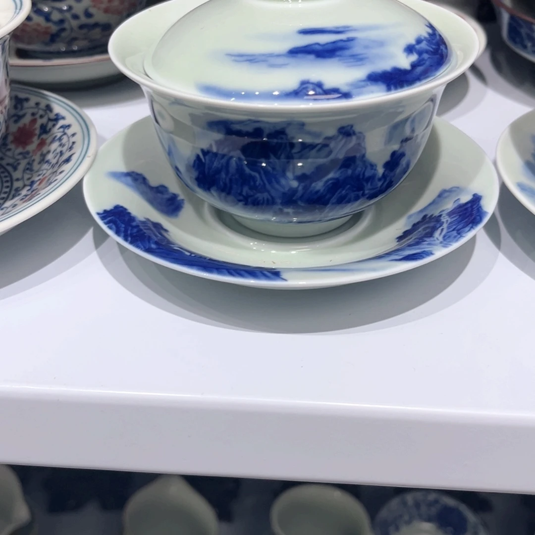 惊***面陶摆件景德镇陶瓷景德镇陶瓷