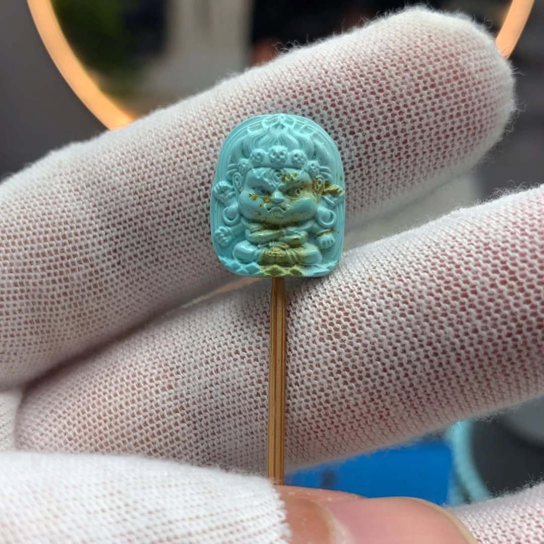 绿松石挂件未镶嵌