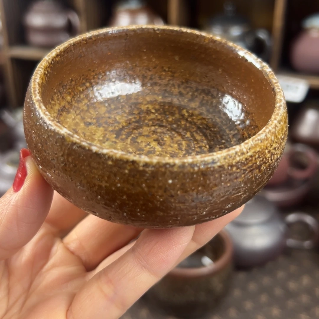 柴烧柴烧茶器主人杯