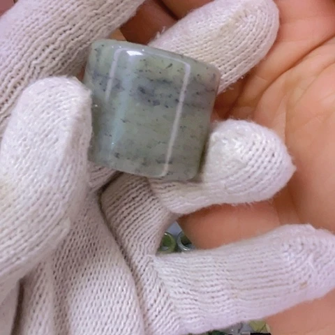 和田玉（糖玉）挂件未镶嵌大*