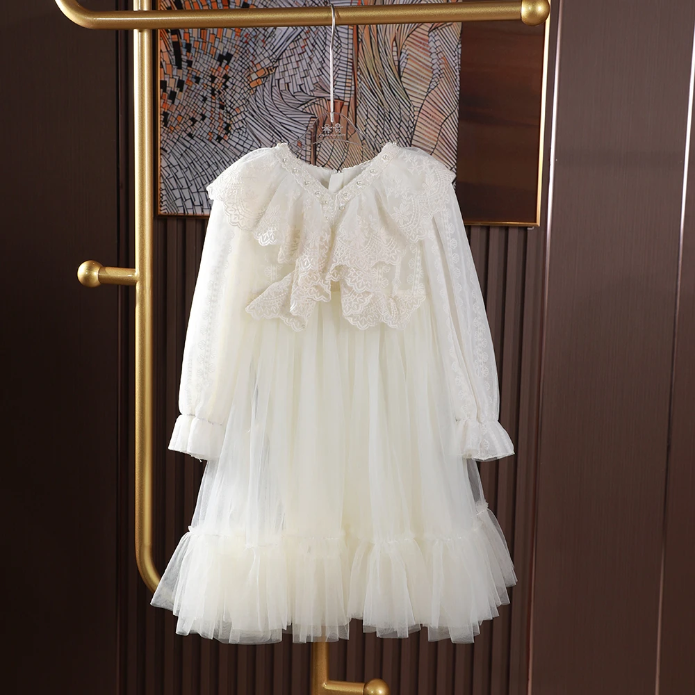 童一密度【月中聚雪】连衣裙女童春夏新款蓬蓬公主裙仙女裙A478