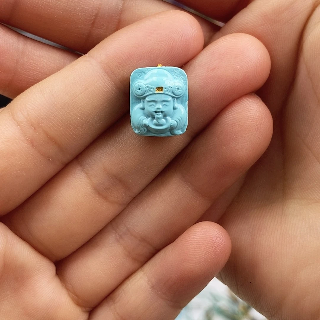 未镶嵌绿松石珠宝奇石