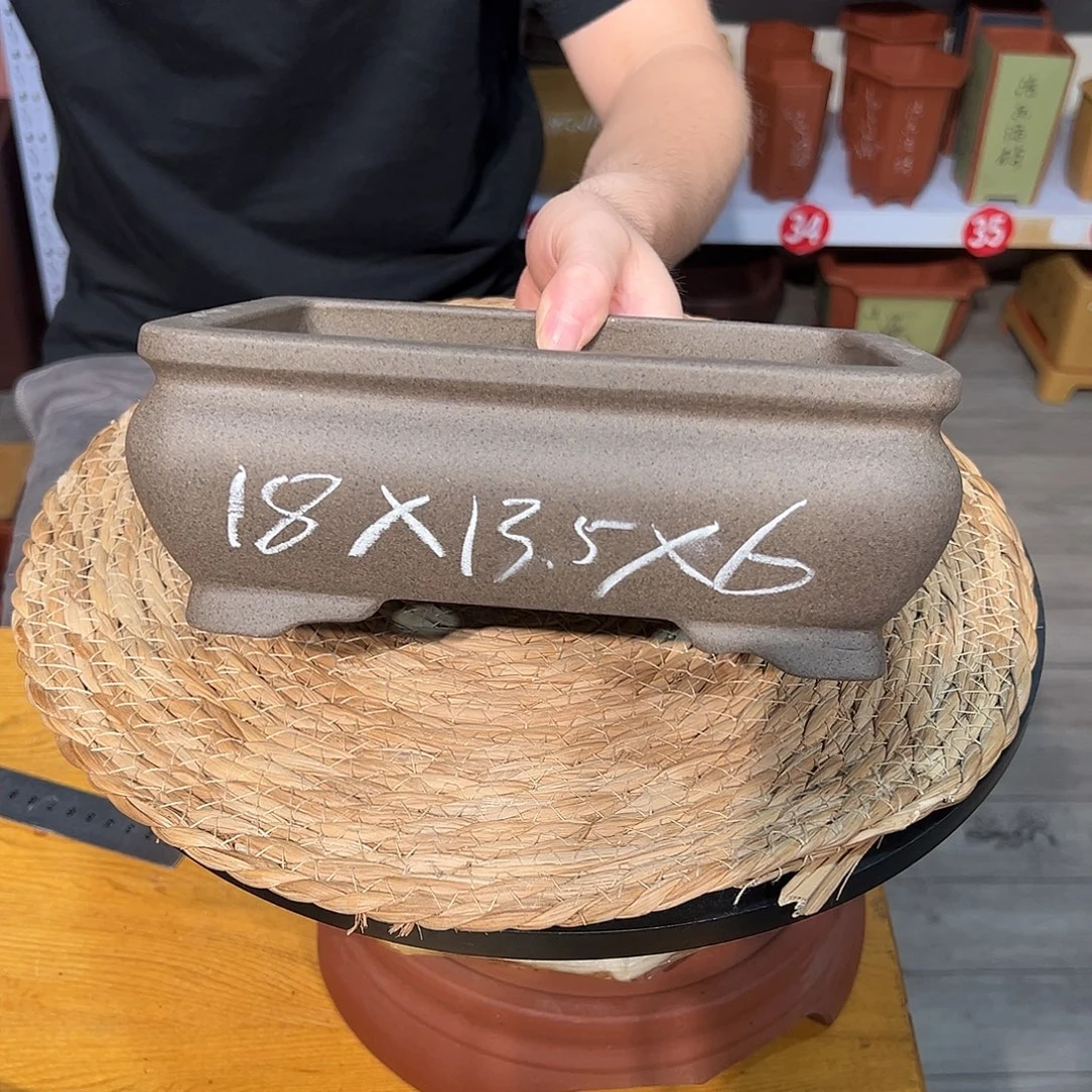米***楼天心紫砂手工花盆