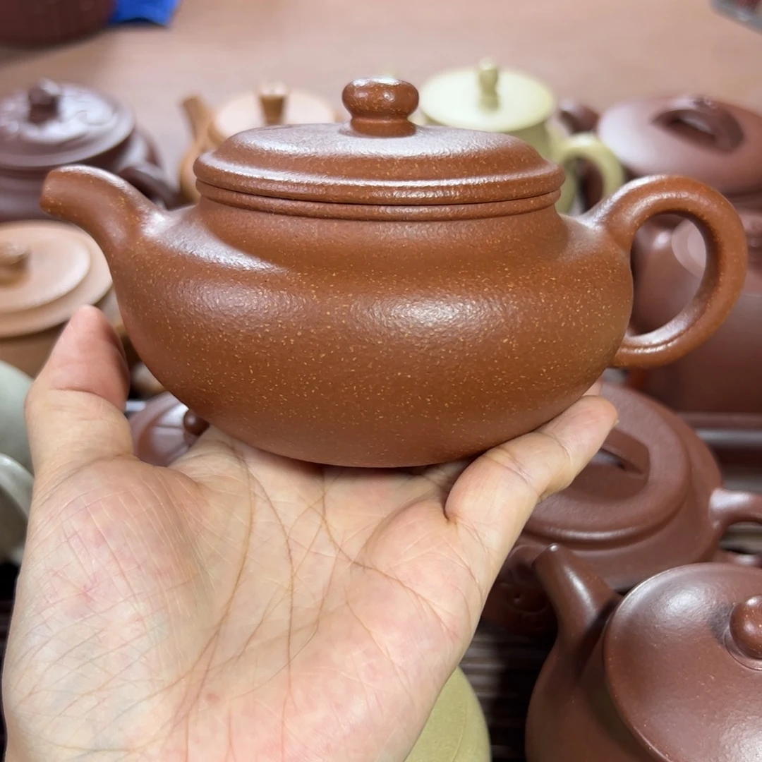 茶壶段泥红降坡 扁古 300cc