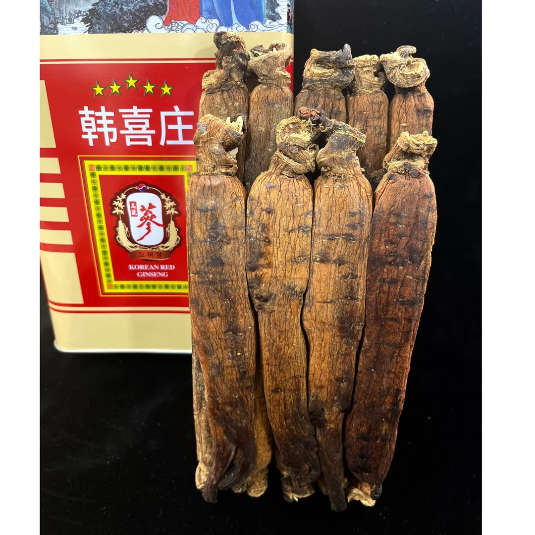 韩喜庄 高丽参 良15（19枝）600克 铁盒