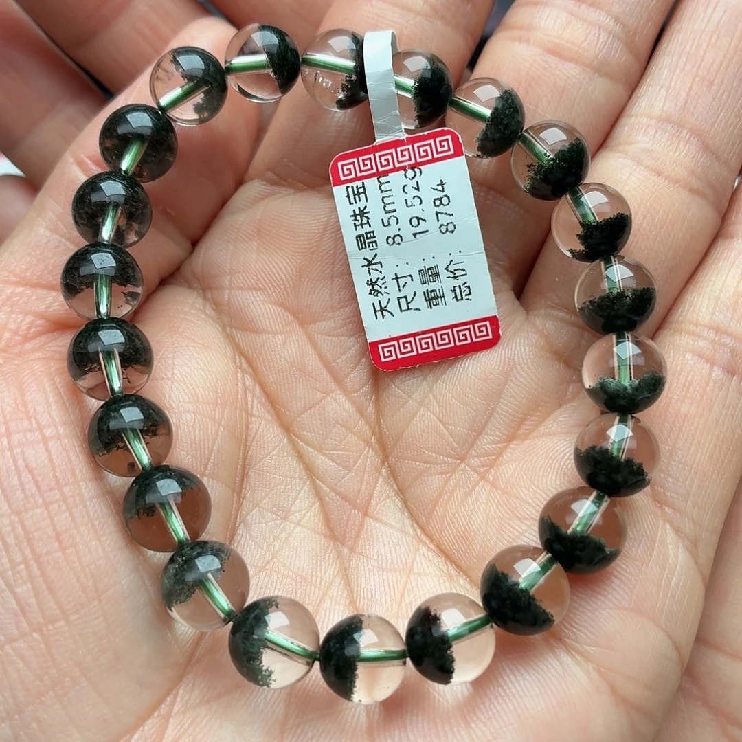 水晶未镶嵌手串天然水晶