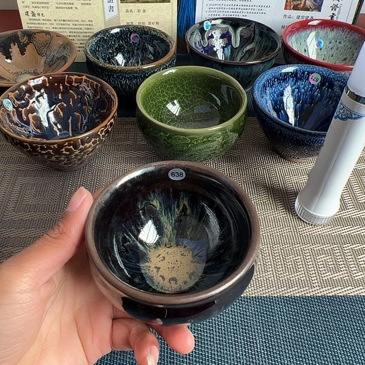 茶盏建盏喝茶主人杯638