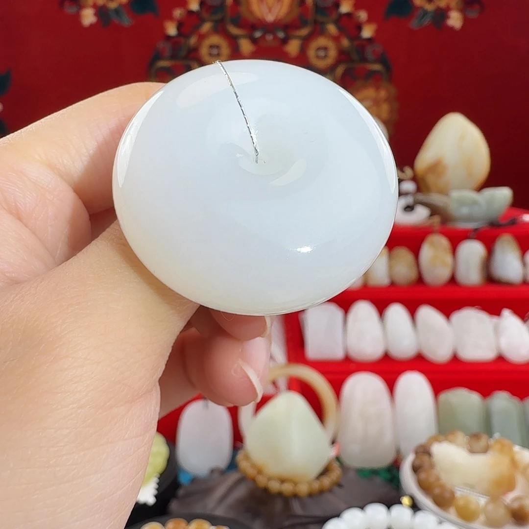 和田玉（白玉）未镶嵌颈饰