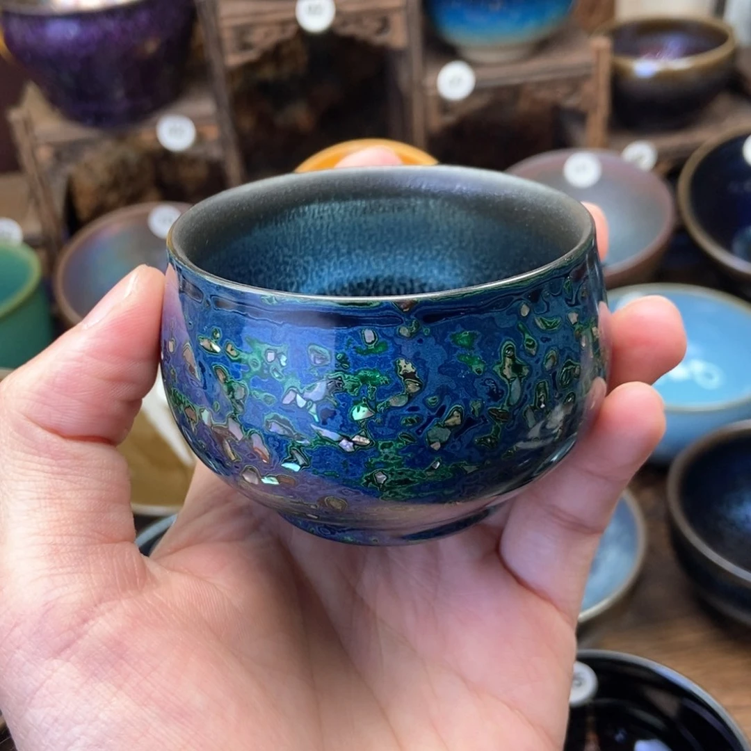 茶盏大漆建盏主人杯