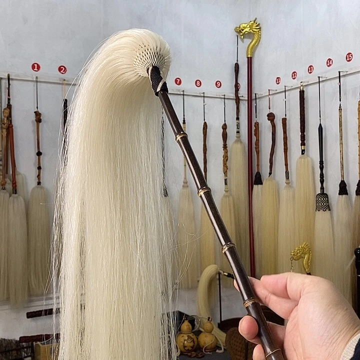 紫竹拂尘一物一拍
