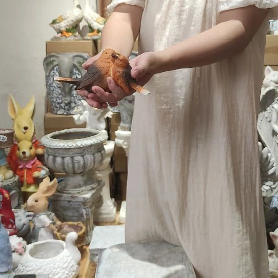 合成树脂树脂小鸟一对