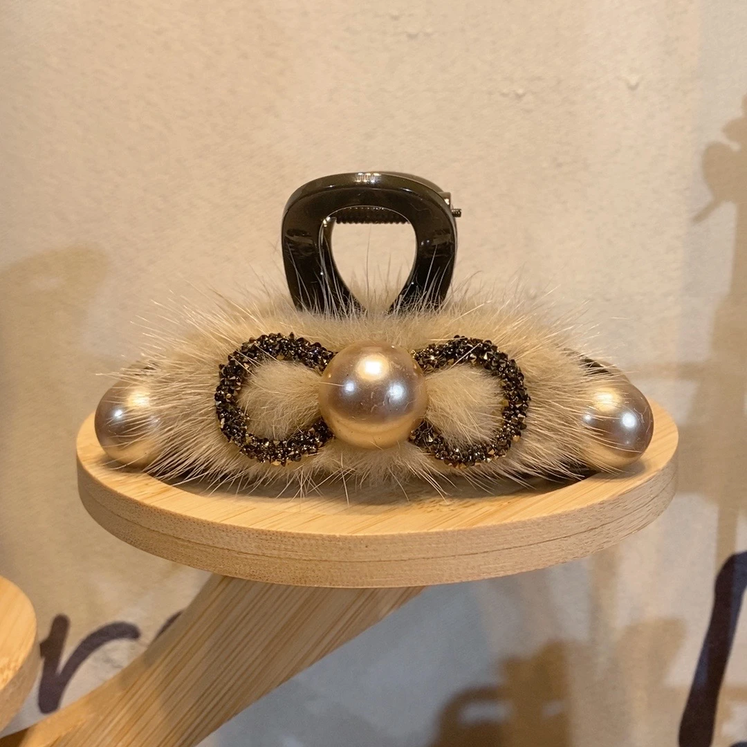 原创设计【YF2239】秋冬新款气质百搭时尚精致头饰优雅九公分大抓夹