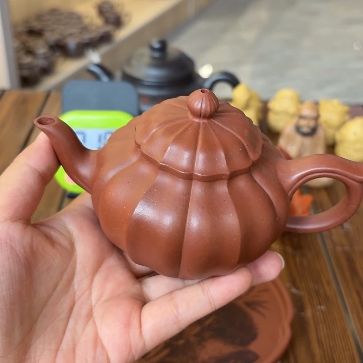 王***2茶壶紫砂宜兴原矿老红泥