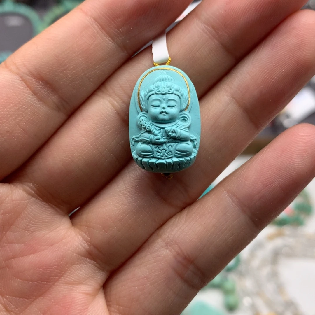 未镶嵌绿松石绿松石