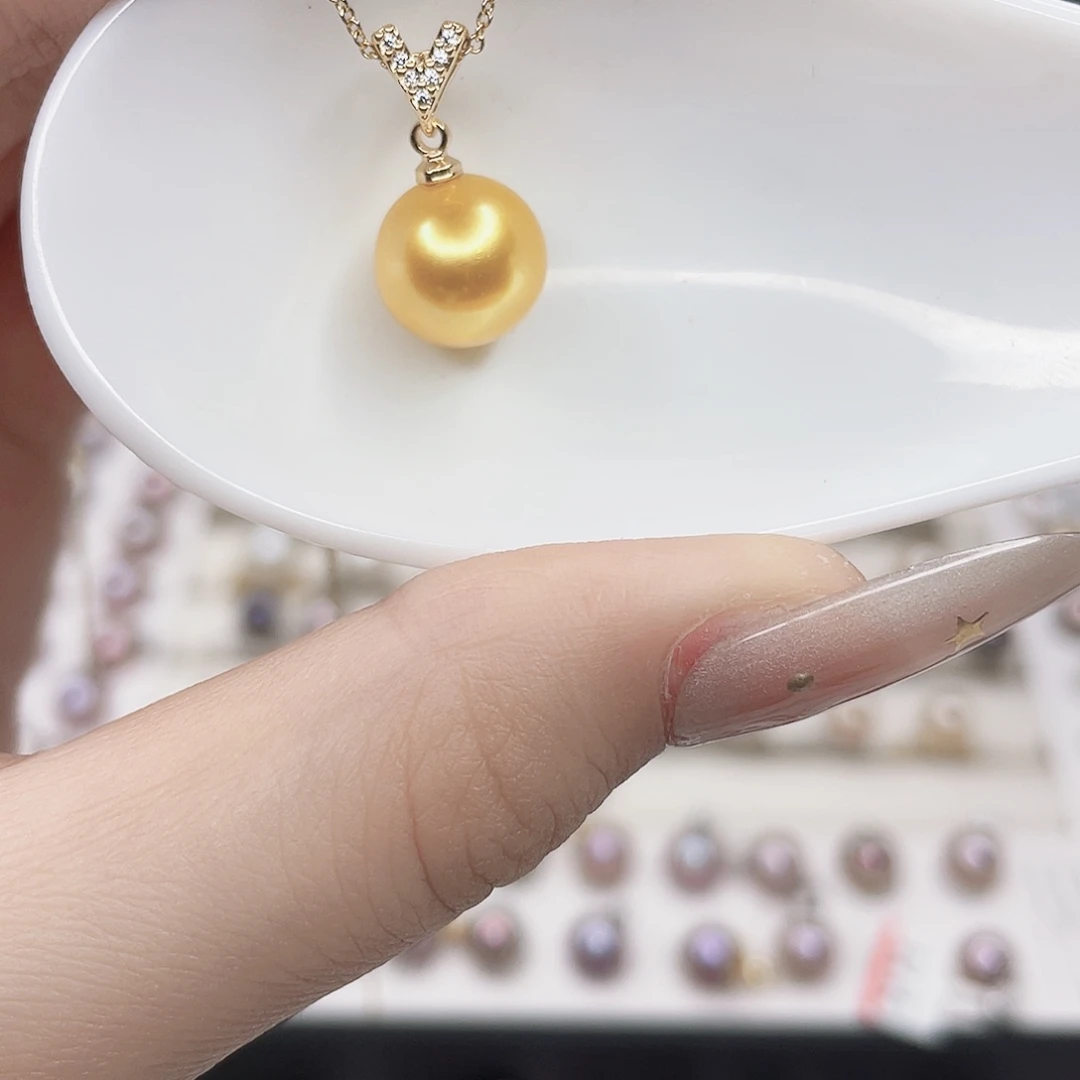 吊坠(赠链)淡水珍珠合金