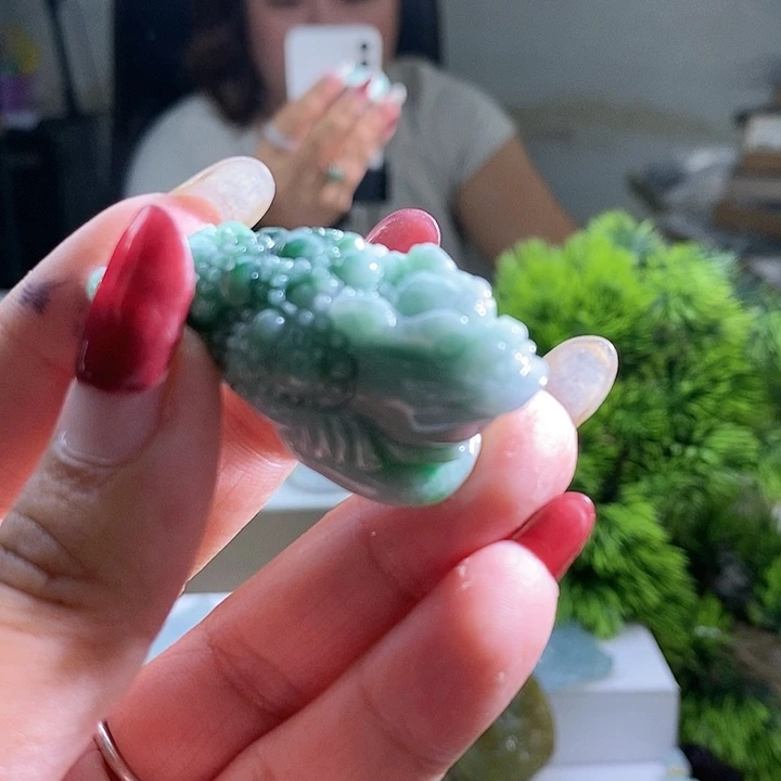 【闪购商品】翡翠挂件未镶嵌金蟾