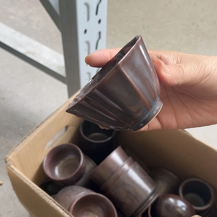 龙泉云间青瓷小米茶器
