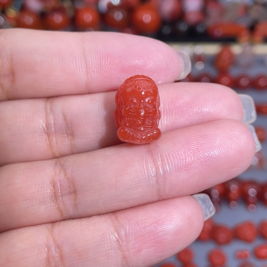 南红玛瑙宝宝象未镶嵌
