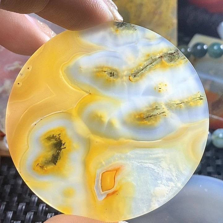 玛瑙/玉髓未镶嵌颈饰