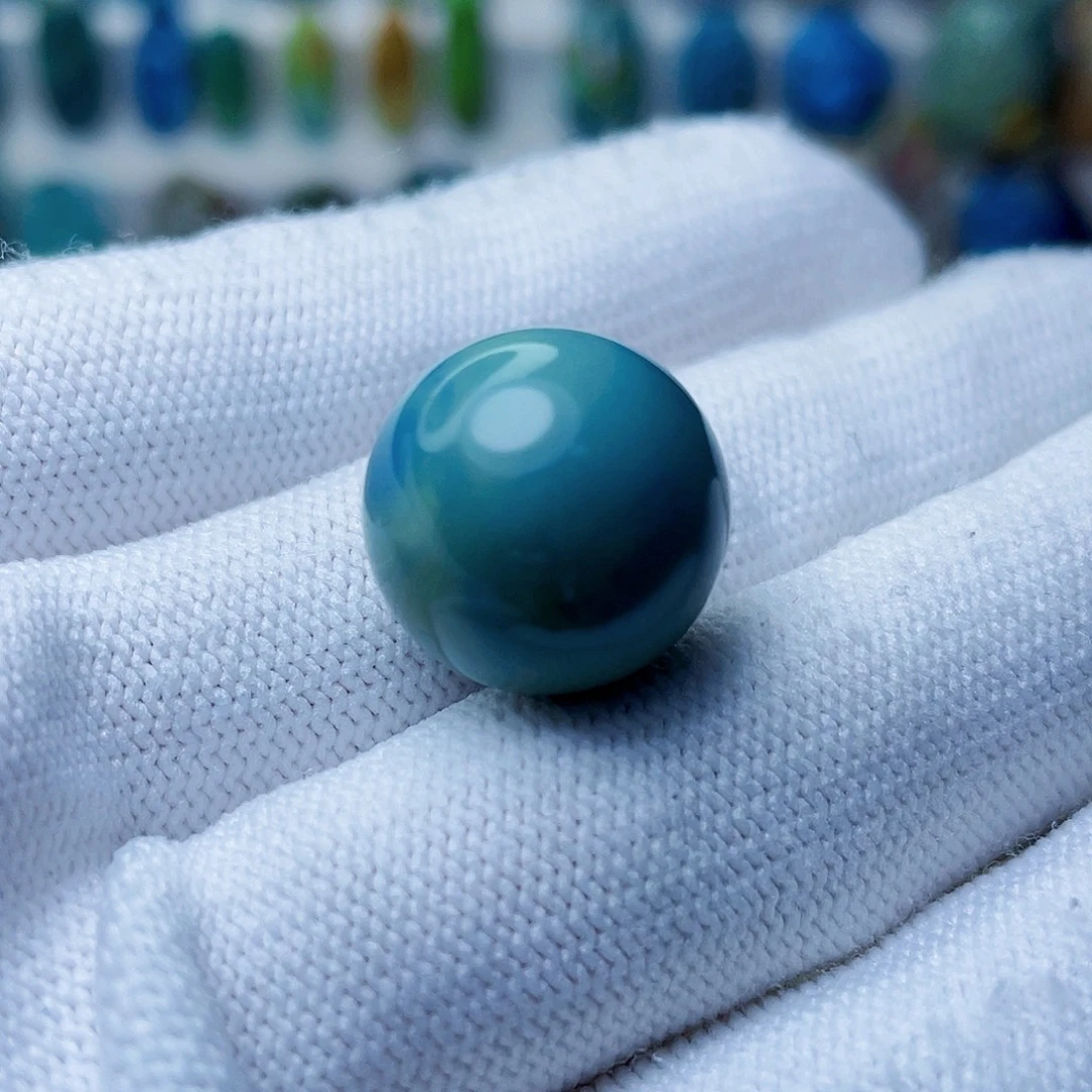 绿松石未镶嵌圆珠16+