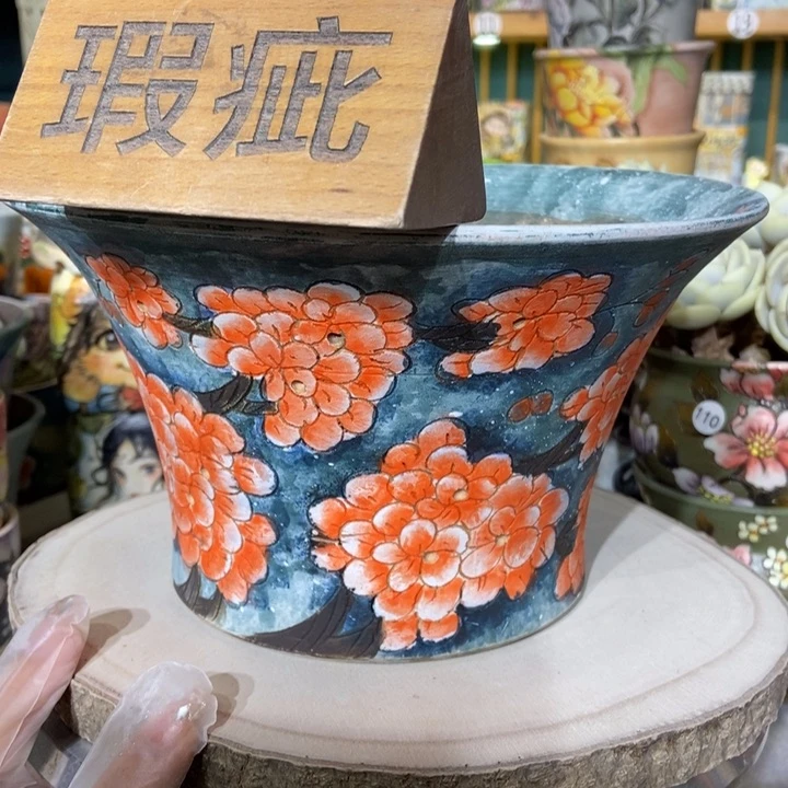 红陶景德镇艺术手绘作品