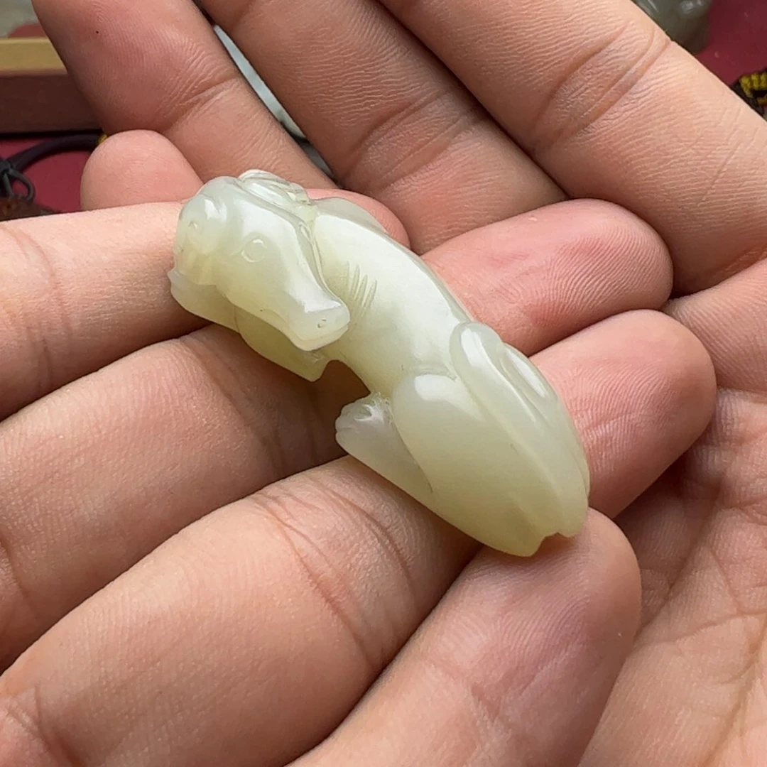 未镶嵌和田玉挂件四**风
