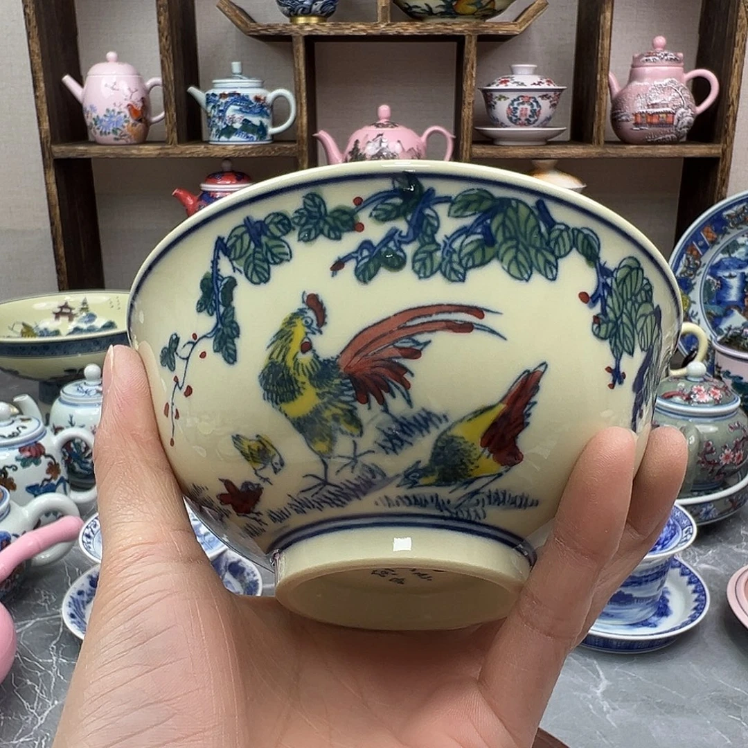 摆件陶景德镇陶瓷567老厂瓷75