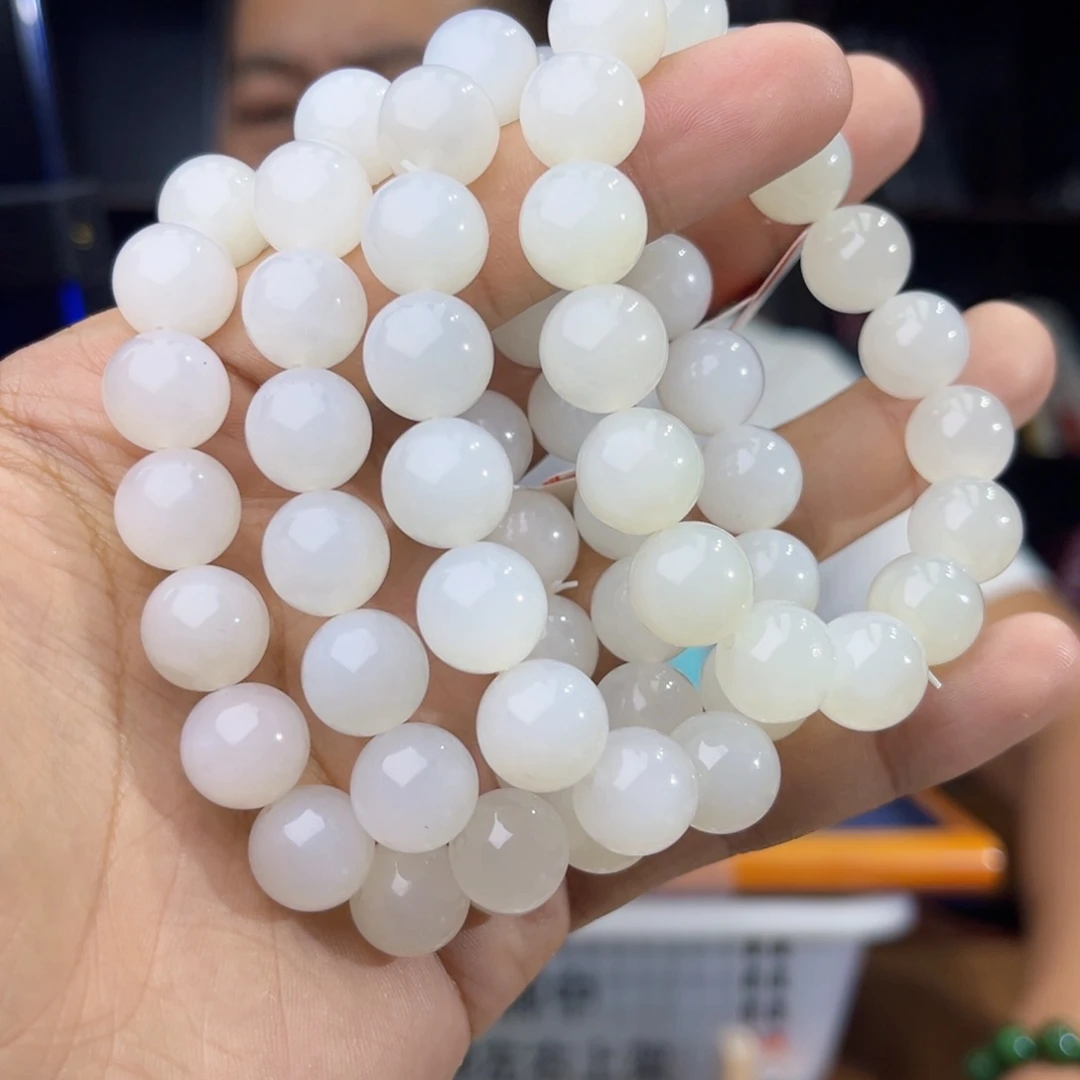 手串未镶嵌和田玉纯天然13年新疆且末天泰卡12多样性发其一