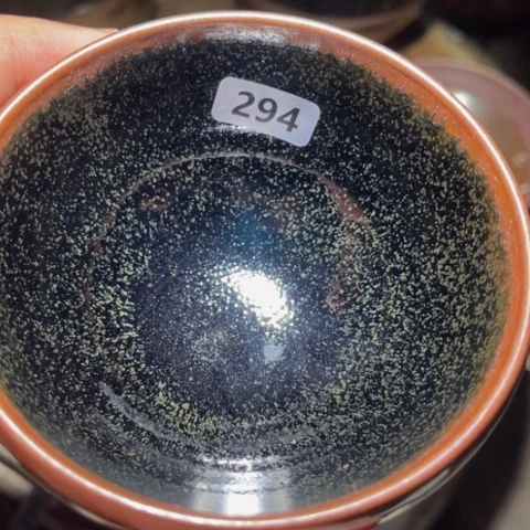茶盏原矿原釉柴烧建盏