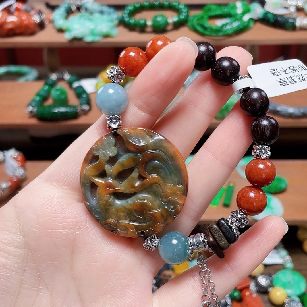 平***航未镶嵌手链翡翠饰品