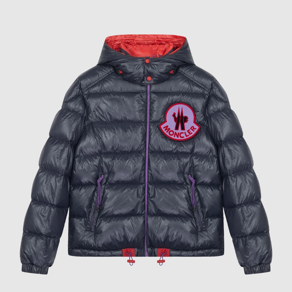 MONCLER盟可睐logo绣标鹅绒男羽绒服外套H10921A00014M1603744