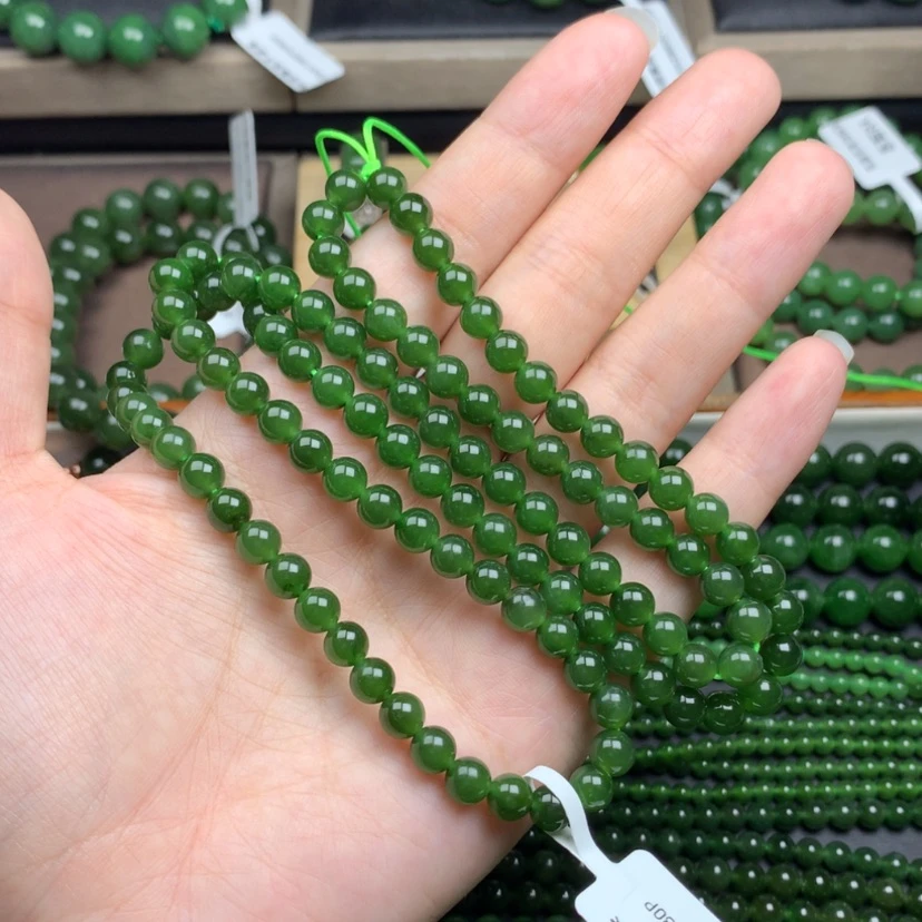 【闪购商品】和田玉（碧玉）未镶嵌颈饰欧*芳