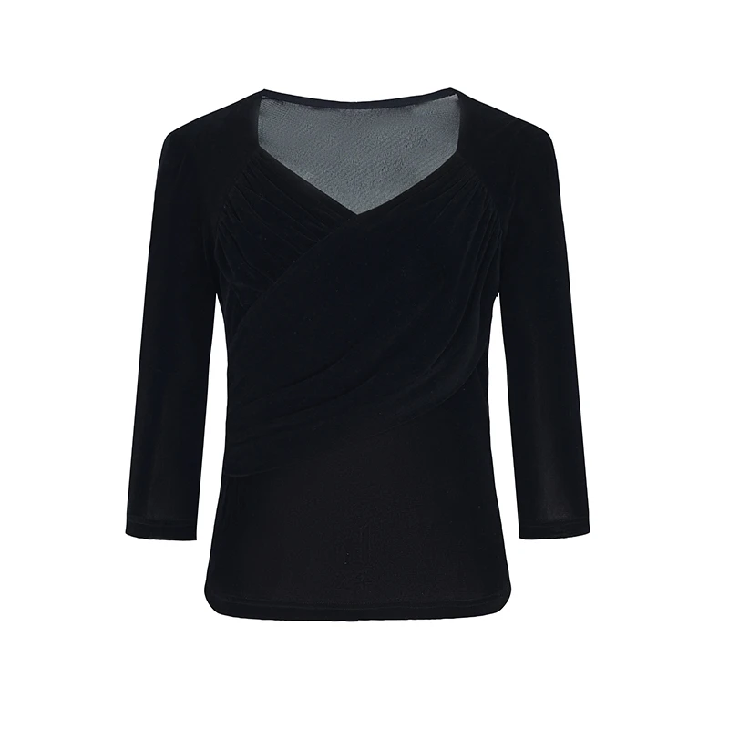 【直播专享】商场同款柔软舒适植绒百搭打底衫N037A33512