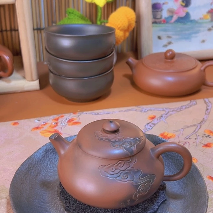 祥云小石瓢壶140毫升左右