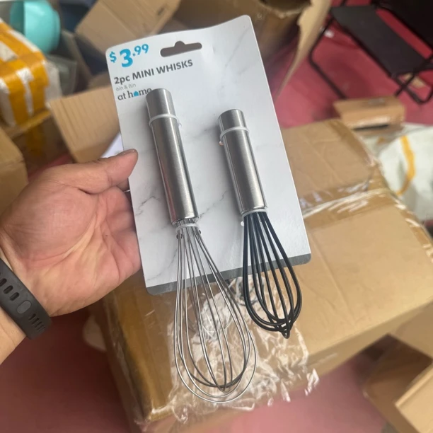 半自动款如图不锈钢手动打蛋器 厨房用搅蛋器打蛋器