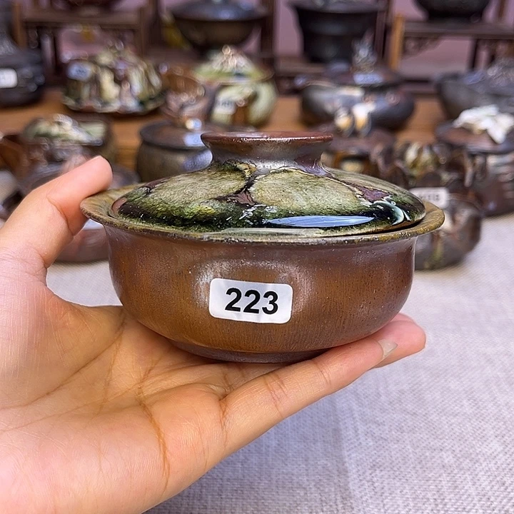 裸柴烧手工陶瓷茶器