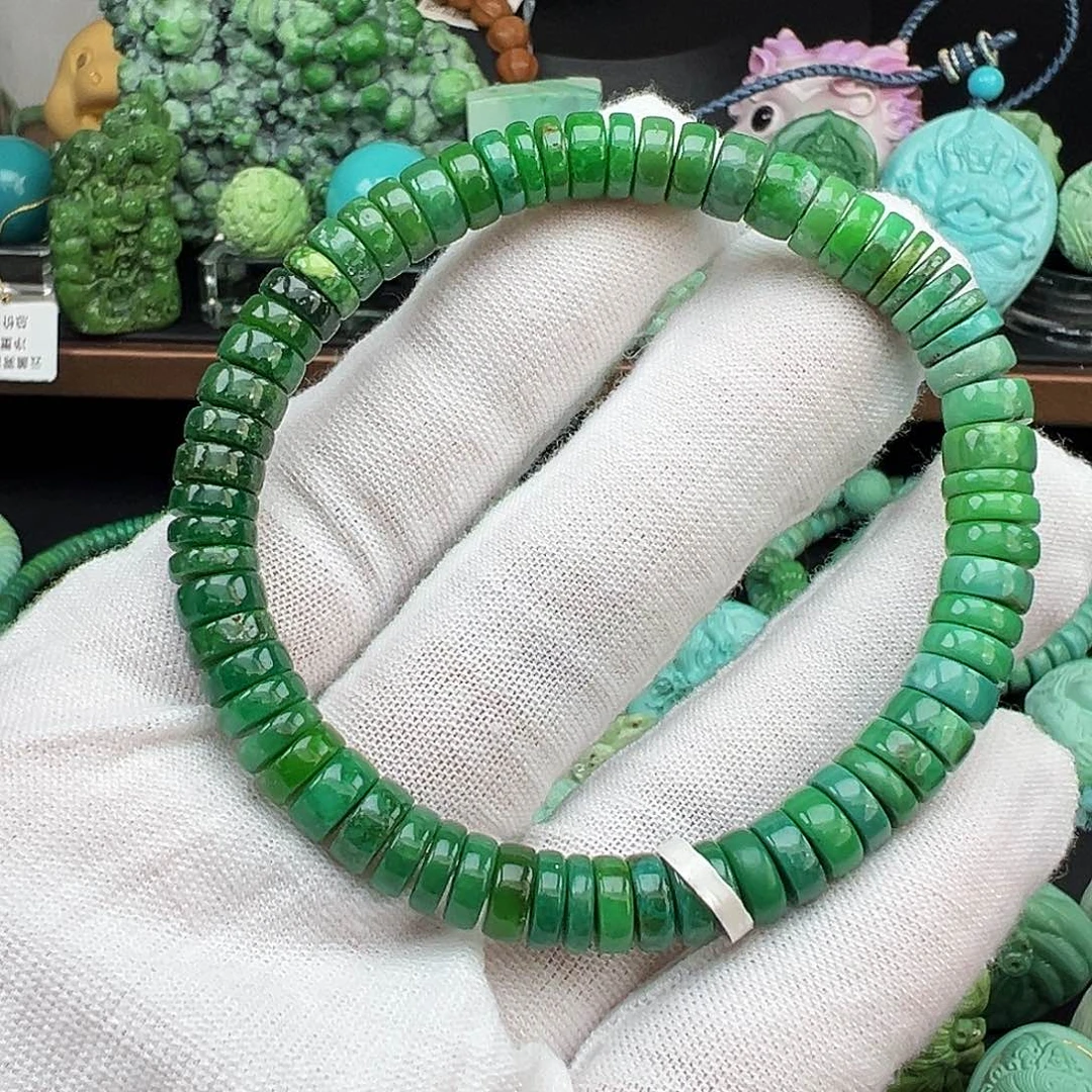 绿松石未镶嵌绿松石主播璐璐